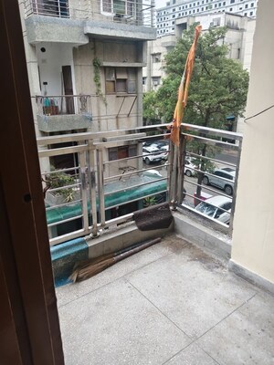 Balcony in 1 BHK Apartment at Arawali Apartments, Sector 52 – for Rent
