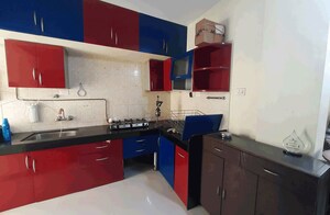 Kitchen in 2 BHK Apartment at Mittal Brothers Whistling Palms, Wakad – for Rent