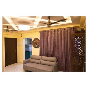 Bedroom in 1 BHK Apartment at Raymond Ten X Habitat, Pokhran Road No Two – for Rent