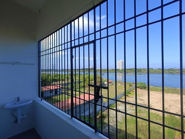Balcony, yogis-merinaa 2 Bedroom 1092 Sq.Ft. Apartment In Padur Chennai 10643664