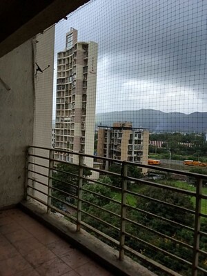 Balcony in 3 BHK Apartment at Vashi Sector 26 – for Rent