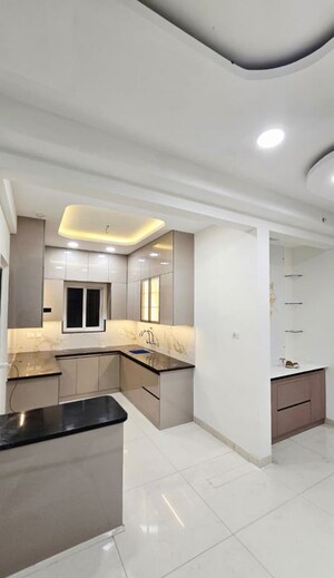 Kitchen in 3 BHK Apartment at Aparna Zenon, Puppalaguda – for Rent