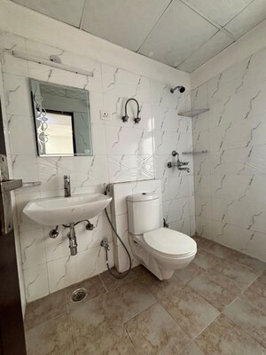 Bathroom in 2 BHK Apartment at Panchsheel Greens, Sector 16 Greater Noida – for Sale