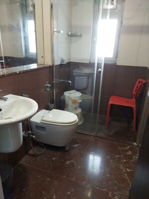 Bathroom in 2 BHK Apartment at DB Woods, Goregaon East – for Rent