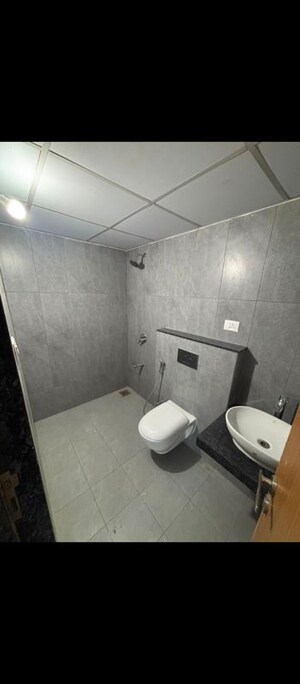 Bathroom in 3 BHK Penthouse at Gera Planet Of Joy, Kharadi – for Rent