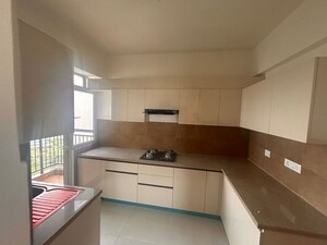 Kitchen in 3 BHK Apartment at Godrej Meridien, Sector 106 – for Rent
