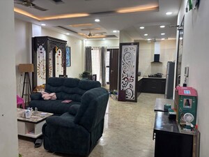 Living Room in 3 BHK Builder Floor at Sector 57 – for Rent