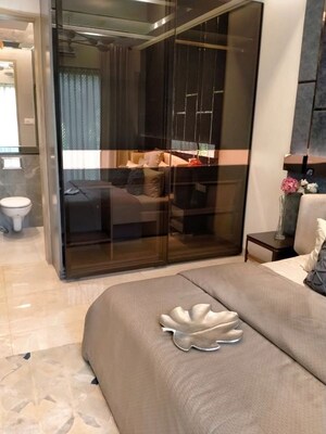 Living Room in 1 BHK Apartment at MICL Aaradhya Highpark, Mira Road – for Rent