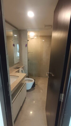 Bathroom in 1 BHK Apartment at Wadhwa Wise City, Old Panvel – for Rent