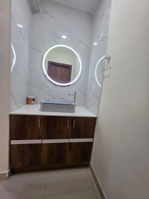 Bathroom in 3 BHK Apartment at Accurate Wind Chimes, Gachibowli – for Rent