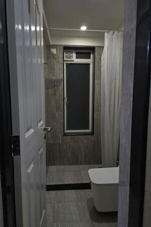 Bathroom in 2 BHK Apartment at Vrindavan Society Goregaon, Goregaon East – for Rent