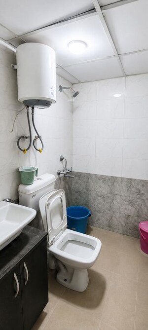 Bathroom in 3 BHK Apartment at ROF Aalayas, Sector 102 – for Rent