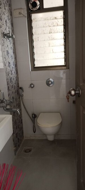 Bathroom in 1 BHK Apartment at Neumec Elegance, Lower Parel – for Rent