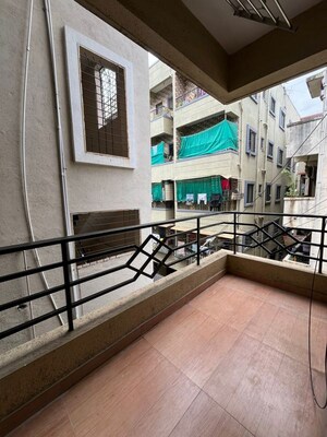 Balcony in 1 BHK Apartment at Matoshree Apartments Wadgaon Sheri, Wadgaon Sheri – for Rent