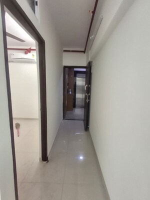 Building Lobby in 1.5 BHK Apartment at Alliance Fortuna Blue, Lower Parel – for Rent