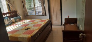 Bedroom in 3 BHK Apartment at SSD Sai Pearl, Pimple Saudagar – for Rent