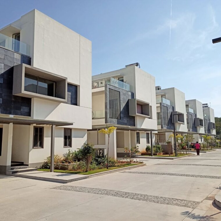 Exterior View, kokapet 5 Bedroom 3900 Sq.Ft. Villa In Kokapet Hyderabad 10643879