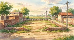 Plot Area in  Land at Hathin – for Sale