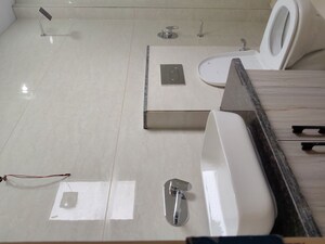 Bathroom in 3 BHK Builder Floor at Sushant Lok 2, Sector 57 – for Rent
