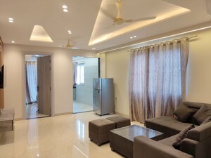 Living Room in 3 BHK Builder Floor at Sushant Lok 2, Sector 57 – for Rent