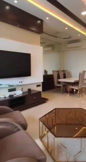 Living Room in 3 BHK Apartment at Hill Road CHS, Bandra West – for Rent