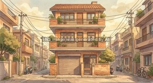  Builder Floor – Exterior View View at Kalkaji - for Sale