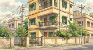  Apartment – Exterior View View at Sarsuna - for Sale