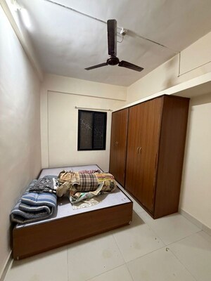 Bedroom in 2 BHK Apartment at Shikha Apartment Akurdi, Akurdi – for Rent