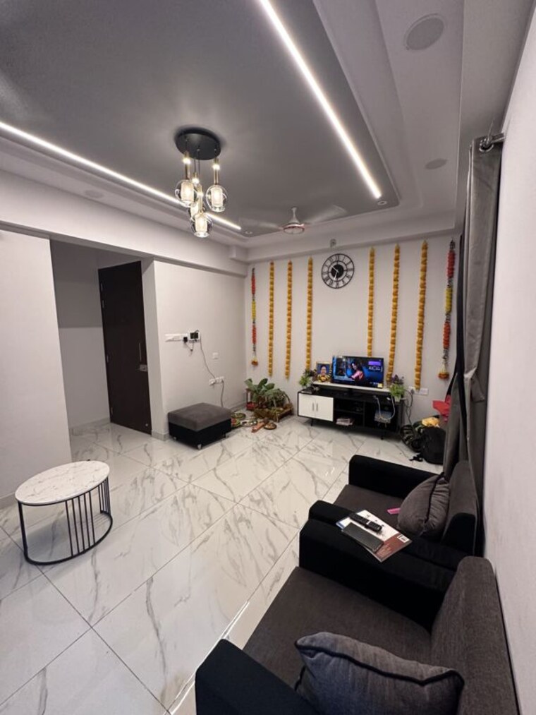 Living Room, raymond-ten-x-habitat 2 Bedroom 675 Sq.Ft. Apartment In Pokhran Road No Two Thane 10644016