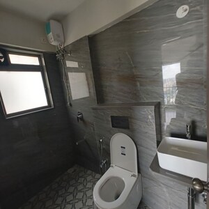 Bathroom in 1 BHK Apartment at Veena Synergy, Andheri East – for Rent
