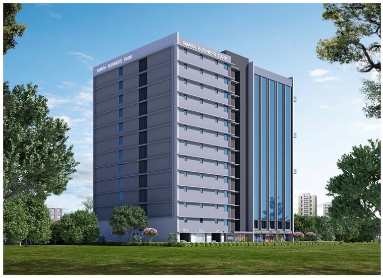 Exterior View, amara-business-park Commercial Warehouse 1090 Sq.Ft. In Ghansoli Navi Mumbai 10644090
