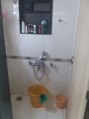 Bathroom in 2 BHK Apartment at Shri Vijay Vihar CHS, Powai – for Rent