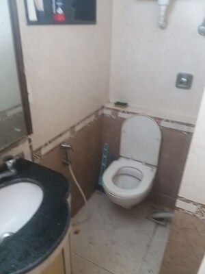 Bathroom in 2 BHK Apartment at GHP Shree Vijay Vihar Complex, Powai – for Rent