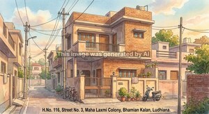  Independent House – Exterior View View at Bhamian Kalan - for Sale