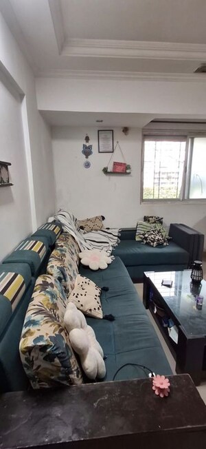 Living Room in 1 BHK Apartment at Yamuna Villa, Andheri West – for Rent