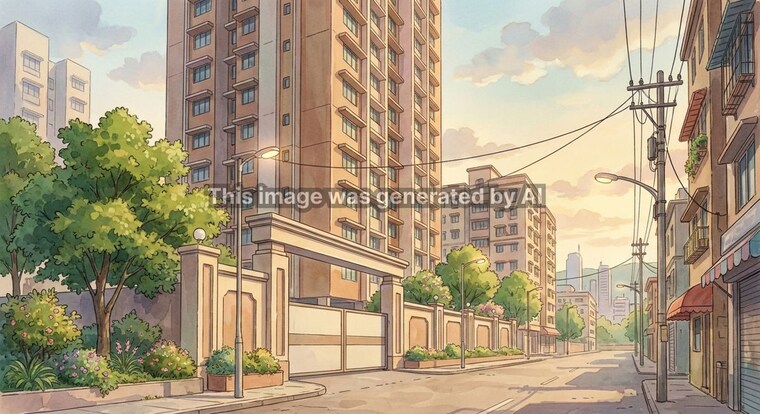 Exterior View, govandi west  93.38 Sq.Mt. Apartment In Govandi West Mumbai 10644195
