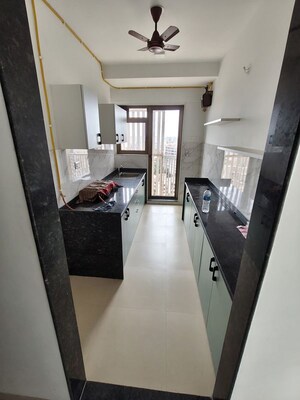 Kitchen in 2 BHK Apartment at Naman Habitat, Andheri West – for Rent