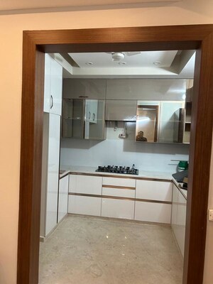 Kitchen in 3 BHK Builder Floor at Sector 9 – for Rent