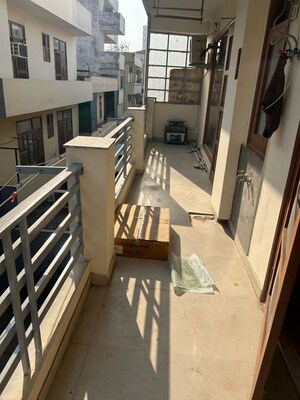 Balcony in 3 BHK Builder Floor at Sector 9 – for Rent