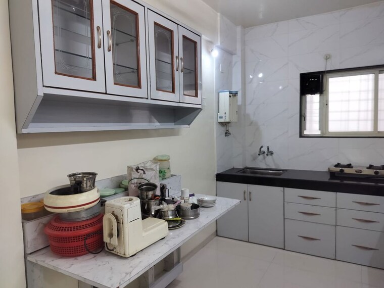 Kitchen, yash-sankul 2.5 Bedroom 1200 Sq.Ft. Apartment In Pimple Saudagar Pune 10644248