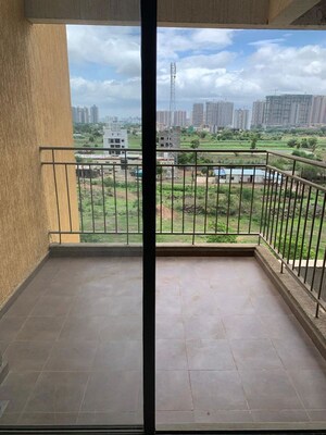 Balcony in 2 BHK Apartment at Vilas Javdekar Yashwin Encore, Wakad – for Rent