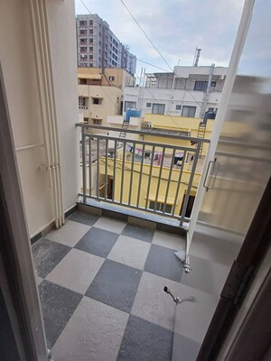 Balcony in 1 BHK Apartment at Keerthana Residency, Kadubeesanahalli – for Rent