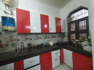 Kitchen in 1 BHK Builder Floor at Palam Vihar – for Rent