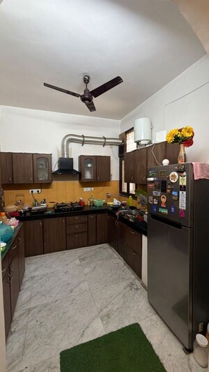Kitchen in 2 BHK Builder Floor at Palam Vihar – for Rent
