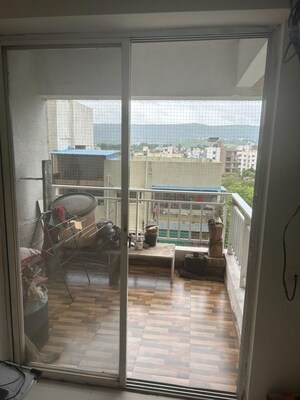 Balcony in 3.5 BHK Apartment at Oxford Premium, Wanowrie – for Rent