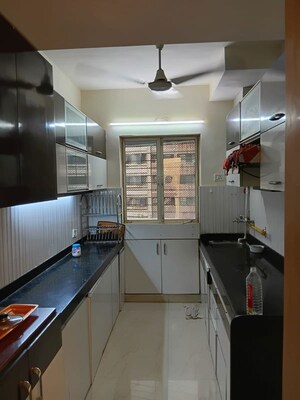 Kitchen in 2 BHK Apartment at Rustomjee Avenue H, Virar West – for Rent