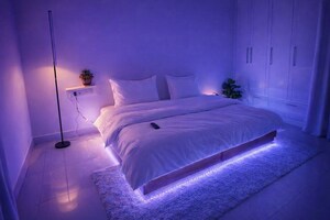 Bedroom in 2 BHK Apartment at Maxxus Elanza, International Airport Road – for Rent