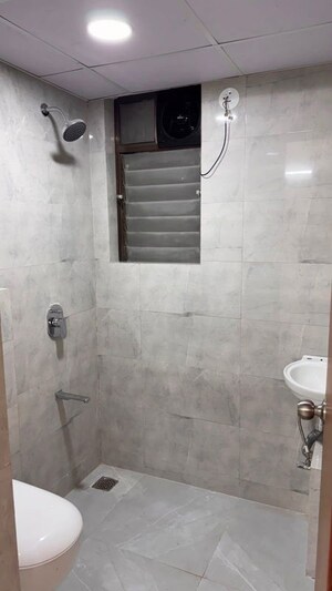 Bathroom in 3 BHK Apartment at Siddha Sky, Sion – for Rent