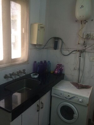 Kitchen in 2 BHK Builder Floor at Greater Kailash ii – for Rent