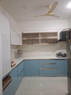 Kitchen in 2 BHK Apartment at Nyati Meadows, Wadgaon Sheri – for Rent